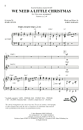 We Need A Little Christmas (from Mame) (arr. Mark Hayes)