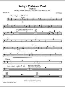 Swing A Christmas Carol (Medley) - Trombone 