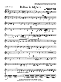 Italian In Algiers - 3rd Bb Clarinet