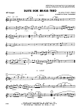 Suite For Brass Trio - Bb Trumpet