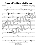 Supercalifragilisticexpialidocious (from Mary Poppins) (arr. John Leavitt) - Contrabass