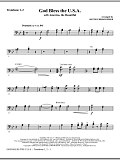 God Bless The U.S.A (with America, The Beautiful) - Trombone 1, 2