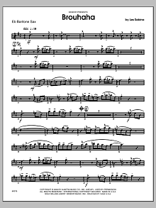Brouhaha - Eb Baritone Saxophone 