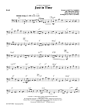Just In Time (from Bells Are Ringing) (arr. Steve Zegree) - Bass