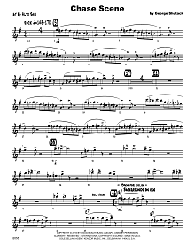 Chase Scene - 1st Eb Alto Saxophone 