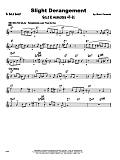 Slight Derangement - Bb Solo Sheet