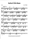Bottom Line Blues - Piano