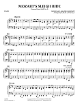 Mozart's Sleigh Ride (German Dance, K.605, No.3) - Percussion