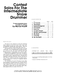 Contest Solos For The Intermediate Snare Drummer