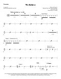 We Believe - Percussion