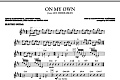 On My Own (from Les Miserables) (arr. Ed Lojeski) - Electric Guitar
