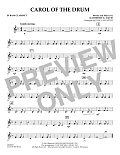 Carol of the Drum - Bb Bass Clarinet