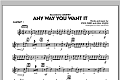 Any Way You Want It - Bb Clarinet 1