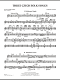Three Czech Folk Songs - Mallet Percussion