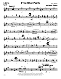 Five Star Funk - Eb Baritone Saxophone