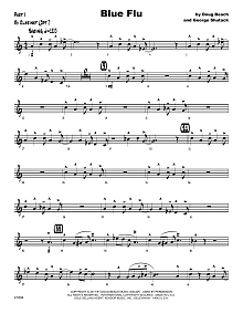 Blue Flu - Bb Clarinet 