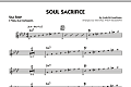 Soul Sacrifice - C Solo Sheet