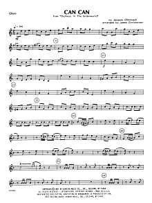 Can Can - Oboe 