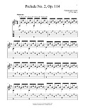 Prelude No. 2, Op. 114