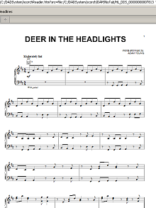 Deer In The Headlights 