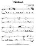 Your Song [Classical version] (arr. Phillip Keveren)