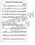 (You've Got It) The Right Stuff (arr. Ishbah Cox) - Quad Toms