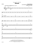 Human (arr. Mac Huff) - Drums