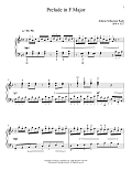 Prelude In F Major, BMV 927
