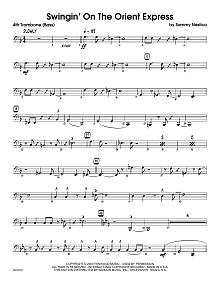 Swingin' On The Orient Express - 4th Trombone 