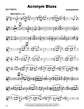 Acronym Blues - 2nd Bb Tenor Saxophone