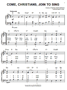 Come, Christians, Join To Sing 