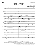 Adagio In G Minor (Let Darkness Fall) - Full Score