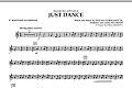 Just Dance - Eb Baritone Saxophone