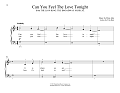 Can You Feel the Love Tonight (from The Lion King) (arr. Christopher Hussey)