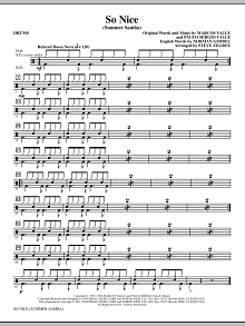 So Nice (Summer Samba) - Drums 