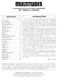 Multitudes: 24 Progressive Solos For The Multiple Percussionist