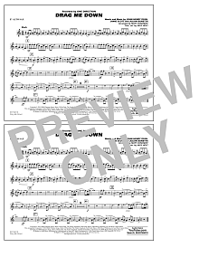 Drag Me Down - Eb Alto Sax 