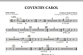 Coventry Carol - Percussion