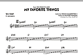 My Favorite Things - Bb Solo Sheet