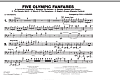 Five Olympic Fanfares - 1st Trombone