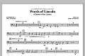Words of Lincoln - Trombone 2 (Bass Trombone)