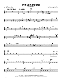 The Spin Doctor (Sweet Talkin') - 1st Tenor Saxophone 