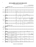 On Earth As It Is In Heaven - Score