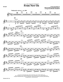 From Now On (from The Greatest Showman) (arr. Roger Emerson) - Banjo 