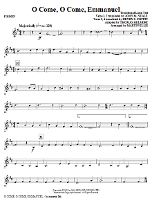 O Come, O Come, Emmanuel - F Horn 