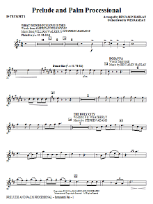 Prelude And Palm Processional - Bb Trumpet 1 