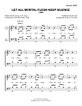 Let All Mortal Flesh Keep Silence (arr. Jeff Taylor)