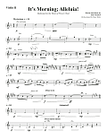 It's Morning; Alleluia! - Violin 2