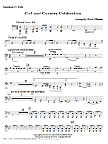 God And Country Celebration (Medley) - Trombone 3/Tuba