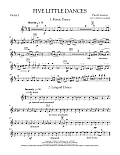 Five Little Dances (arr. Paul Longfield) - Violin 1
